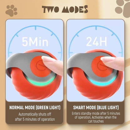 LONNIY electronic self moving hunt simulation toy pack for indoor adult cats exercise