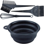 KOENWEENI 4PCS Hair Dye Kit front view showcasing the complete black professional salon tools set.
