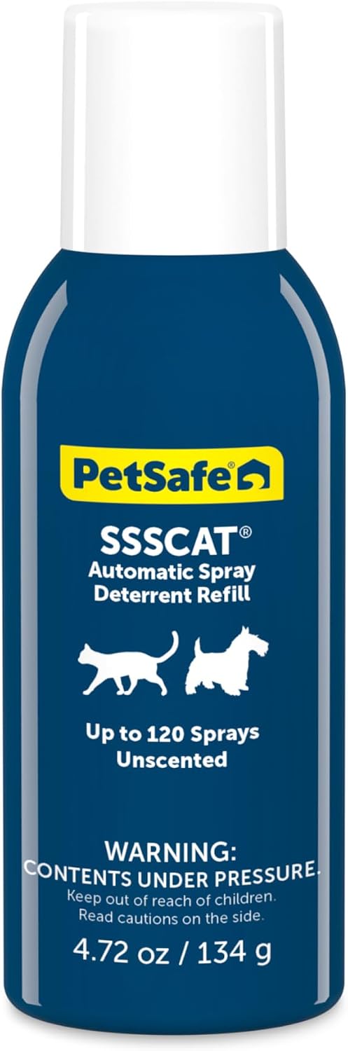 PetSafe SSSCAT unit placed on kitchen counter