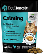 Cat Calming Treats for Anxiety Relief - Dual Texture Crunchy Creamy Calming Chews for Cats - Feline Stress Relief Behavior Support for Travel, Vet Visits, Grooming, Separation Anxiety (90-Day Supply) - Image 11