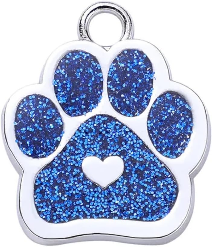Personalized Dog/Cat Cute Paw Pet ID Tag with Unique Laser Engraving Name and Phone Number for Pet Collar or Key Chain (Pink) - Image 10