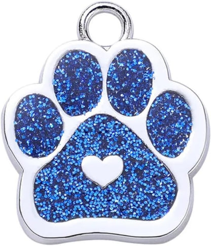 Personalized Dog/Cat Cute Paw Pet ID Tag with Unique Laser Engraving Name and Phone Number for Pet Collar or Key Chain (Pink) - Image 10