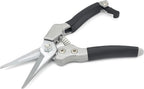Capralite seven inch livestock shears for professional goat and sheep hoof maintenance.