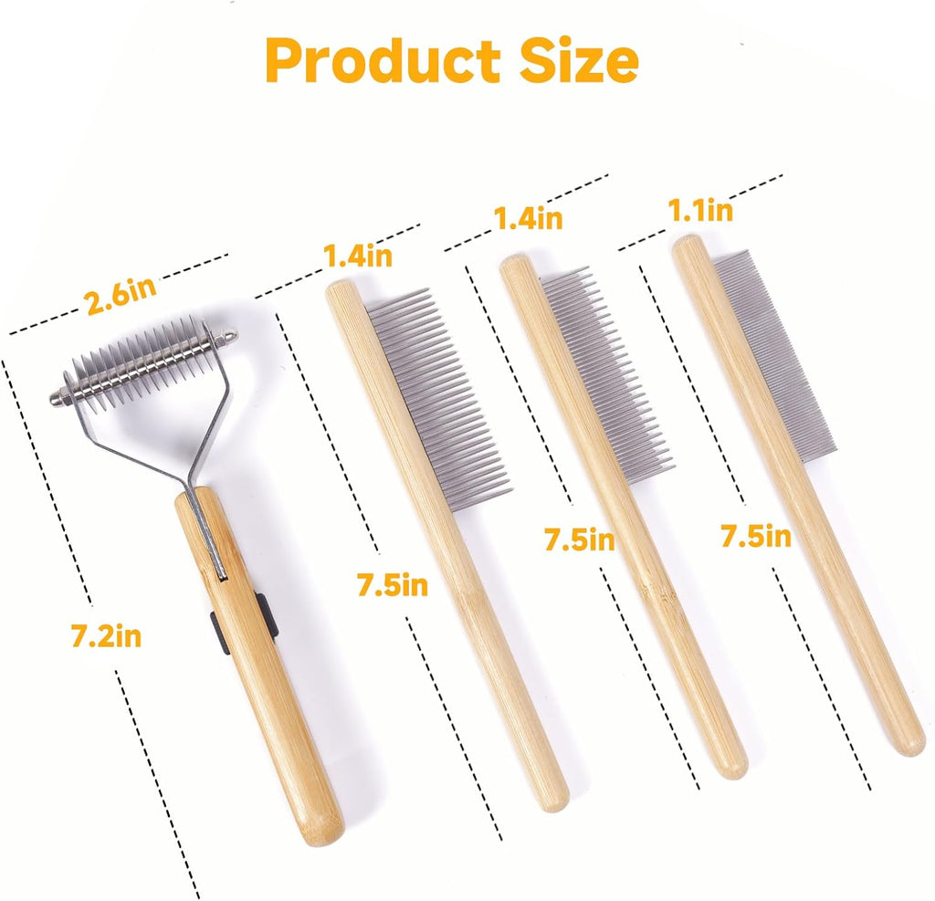 Stainless steel teeth of Juyoolumin grooming comb