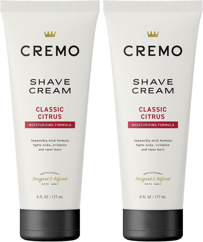 Cremo original formula ninety day supply tube for sensitive skin