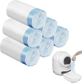 BCHARYA extra large cat litter box liners 120 pack front view showcasing premium packaging