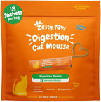 Zesty Paws Cat Mousse Digestion front view showing packaging details