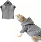 Lizard Clothes for Bearded Dragons Reptile Apparel Handmade Cotton Material Hoodies Gift for Lizards, Bearded Dragons, Crested Geckos, and ChameleonsYellow - Image 11