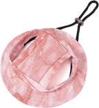Adjustable drawstring detail on MaruPet dog cap
