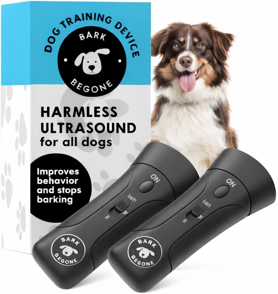 Ultrasonic Dog Bark Deterrent & Behavior Corrector - Stop Barking, Jumping, Aggression Without Yelling -Just Point & Press! Backed by Kevin Harrington from Shark Tank (Bark Begone Classic) - Image 12