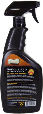 5 Star Equine Horse Saddle Pad Cleaner & Soak - Works on Horse Blankets, Wool and as a Leather Cleaner - Cleans, Freshens, Preserves & Softens 4-6 Equine Saddle Pads 24 oz. Spray Bottle - Image 9