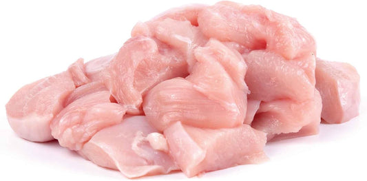 Raw Paws Frozen Raw Turkey Breast chunks packaging front view