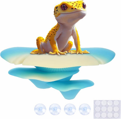 Westant Mushroom Decor for Reptile Tank, Fish Tank, Pet-Safe Bearded Dragon Tank Accessories, Realistic Terrarium Plants for Leopard Geckos, Crested Geckos, Tree Frogs, Snakes (Forest, Trio Cap) - Image 9