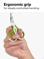 Shiny Pet cat claw trimmer ergonomic rubberized grip detail