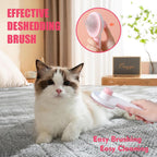 KittuPet double sided stainless steel de matting rake for long hair cats