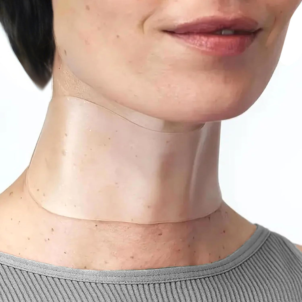 Edemi silicone neck wrinkle patches front view packaging