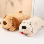 3T GROUP Puppy Heartbeat Toy Sleep Aid Dog Heartbeat Stuffed Animal Toy for Puppy Essentials Plush Pillow Pet Calming Anxiety Relief (Beige) - Image 9