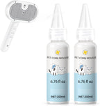 Pet Steam Brush Dog Cat 2026 New Grooming Comb for Shedding, Floating Hair, Smooth & Detangling, Gentle Cool Mist Softens Hair Reduces Static Helps Pets Who Dislike Bathing,2*Waterless Shampoo - Image 13