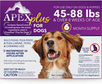 Apex Plus Flea and Tick Prevention for Dogs | Small (5-22 lbs) | 3-Month Supply | Dog Flea and Tick Treatment | 24-Hour Activation, Waterproof, 30-Day Protection - Image 12