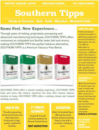 Premium herbal blend cigarettes by Southern Tipps for realistic smoking experience
