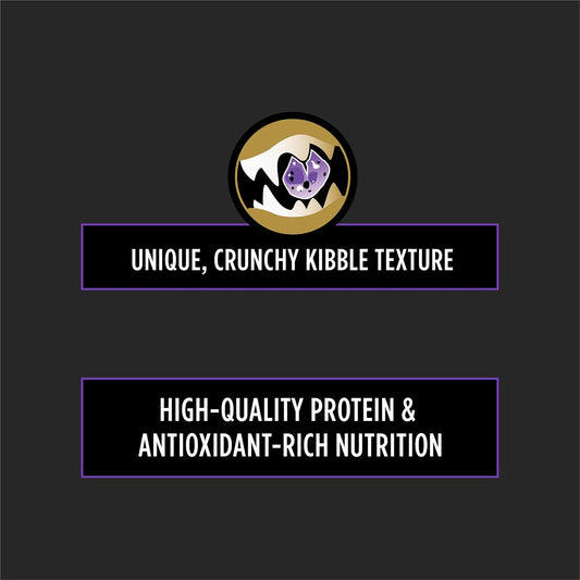 Authentic imported USA Purina dental health small breed dry dog food six pound packaging.