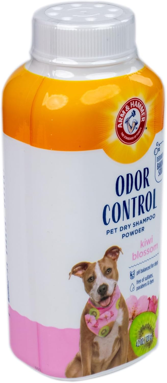 Travel size Arm and Hammer dog deodorizer powder