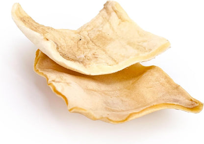 ValueBull durable dental dog chews spread out showing varied sizes