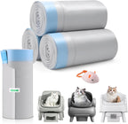 150 Count Automatic Cat Litter Box Bags Compatible with Petpivot Autoscooper 11/12 NeakasaM1 Open-Top Self-Cleaning Cat Litter Boxes, Leak-Proof Drawstring Trash Bags Replacement,27" x13",Holds 23 lbs - Image 9