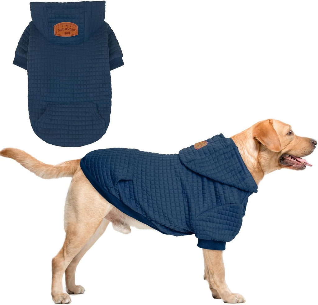 BEAUTYZOO Dog Hoodie for Small Medium Large Dogs, Winter Fall Warm Dog Clothes for Puppy S M Sized Dogs Girl Boy, Dog Sweater Shirt Hoodies with Pocket Bulldog Pitbull Cat Clothing Coat - Image 15