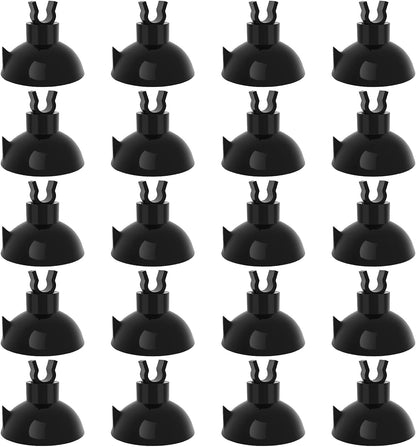 Pawfly Aquarium Suction Cup Clips for Standard 3/16" ID Airline Tubing Clear Air Hose Holder Clamp Accessories for Fish Tank Aeration Setup, 20 Pack - Image 10