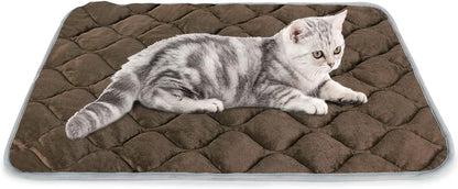Self Warming Cat Bed Self Heating Cat Mat Thermal Pet Bed Mat Self-Warming Dog Crate Pad 20"x16" - Image 10
