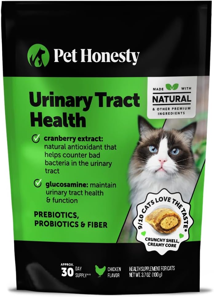 Cat Probiotics Crunchy Creamy Chews for Digestive Health - Cat Constipation + Occasional Diarrhea Relief - Daily Probiotics for Cats with Prebiotics Fiber Gut Flora Sensitive Stomach (30-Day Supply) - Image 11