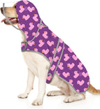 HDE Dog Raincoat with Clear Hood Rain Jacket Poncho for Small Medium Large Dogs Dinosaurs - XXL - Image 9