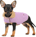 Winter Coat for Small and Medium Dogs, Puppy Plaid Jacket, Cotton Coat for Cold Weather, Windproof Warm Dog Garments, Pet Thickened Outfits Indoor Outdoor, Red S - Image 10