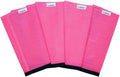 SHOOFLY Horse Leggins in pink front view on horse legs.