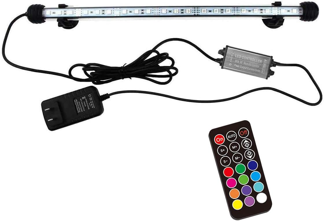 Covoart 15 inch LED aquarium light front view
