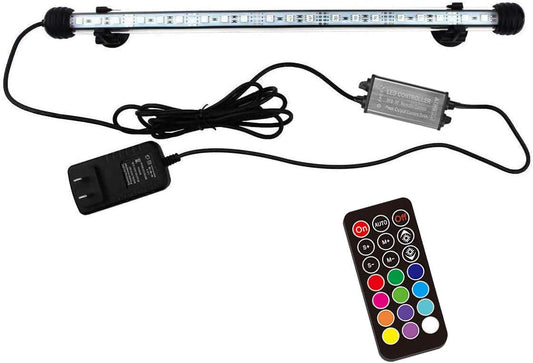Covoart 15 inch LED aquarium light front view