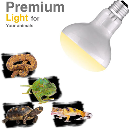 ReptiKing premium terrarium heating spot light bulb top angle