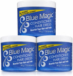 Blue Magic hair conditioner original formula front view jar
