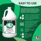 Odorcide Thornell K-O-E label detail showing professional strength formula