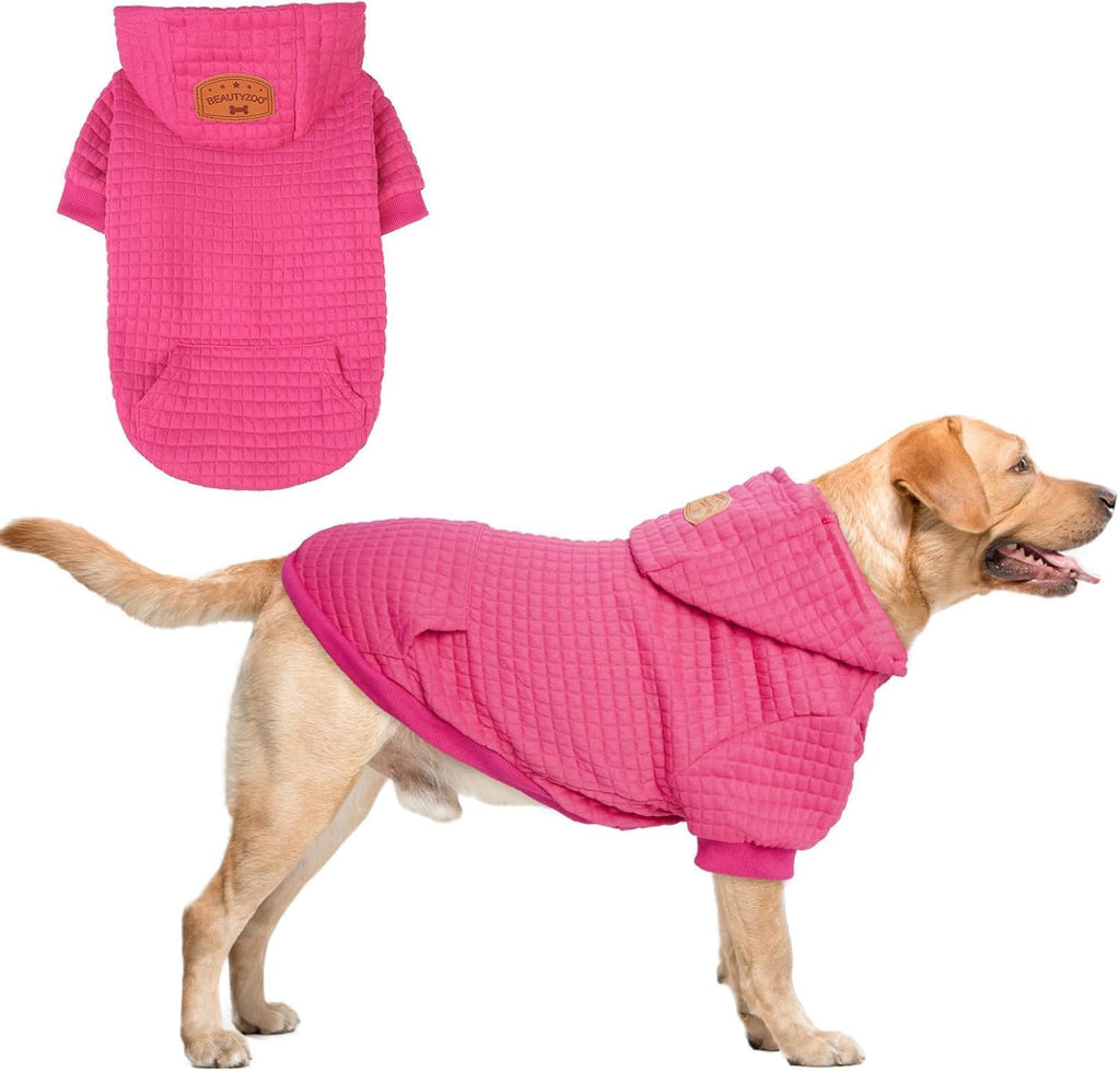 BEAUTYZOO Dog Hoodie for Small Medium Large Dogs, Winter Fall Warm Dog Clothes for Puppy S M Sized Dogs Girl Boy, Dog Sweater Shirt Hoodies with Pocket Bulldog Pitbull Cat Clothing Coat - Image 14