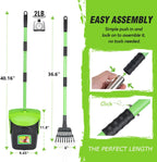 Tool free interlocking handle assembly instruction demonstration for the MXF yard kit.