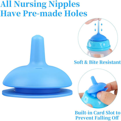 Precise pet liquid watering syringes for small wildlife and newborn kitten nursing.
