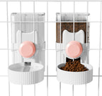 Packaging visualization of the authentic USA imported Yummy Sam 1 Liter automatic pet water dispenser set in grey.