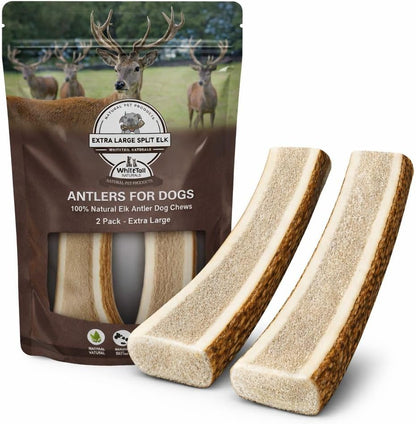 WhiteTail Naturals - Premium Split Elk Antlers for Dogs - (3 Pack Small to Medium) - All Natural, Dog Chew Bones - Naturally Shed, Cruelty-Free, Antler Chews - Image 13