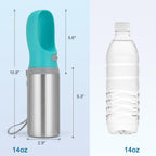 Anipaw one hand operation pet waterer showing lock button
