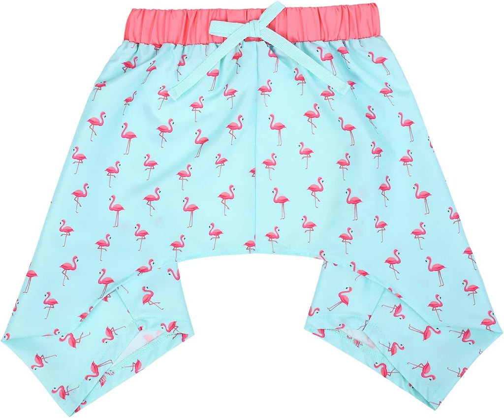 HDE Dog Swim Trunks Hawaiian Board Shorts Beach Pool Swimsuit for XS to XXL Dogs Rainbows - M - Image 11