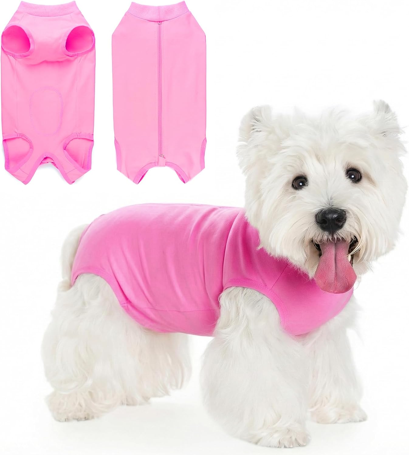 Coppthinktu Dog Surgery Recovery Suit for Dogs After Surgery Female, Dog Onesie Neuter Puppy Spay Shirts, Post-Op Bodysuit Pajamas Anti Licking Abdominal Wounds Cone Alternative - Image 9