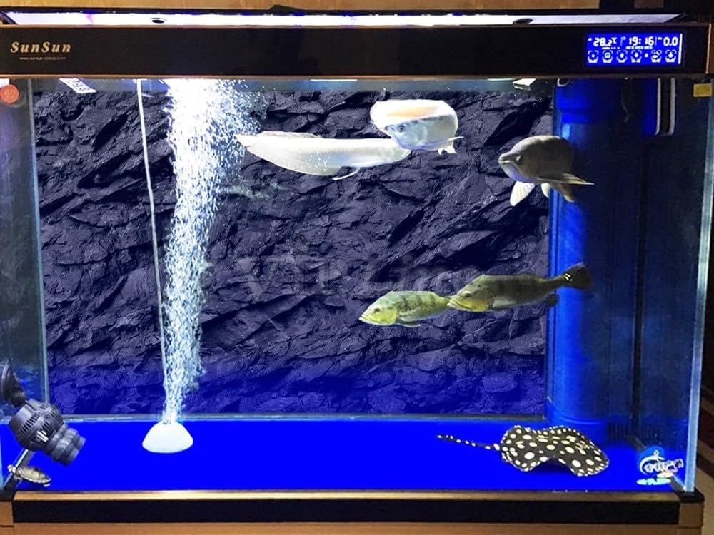 VIP. LINE underwater cave design aquarium background sheet