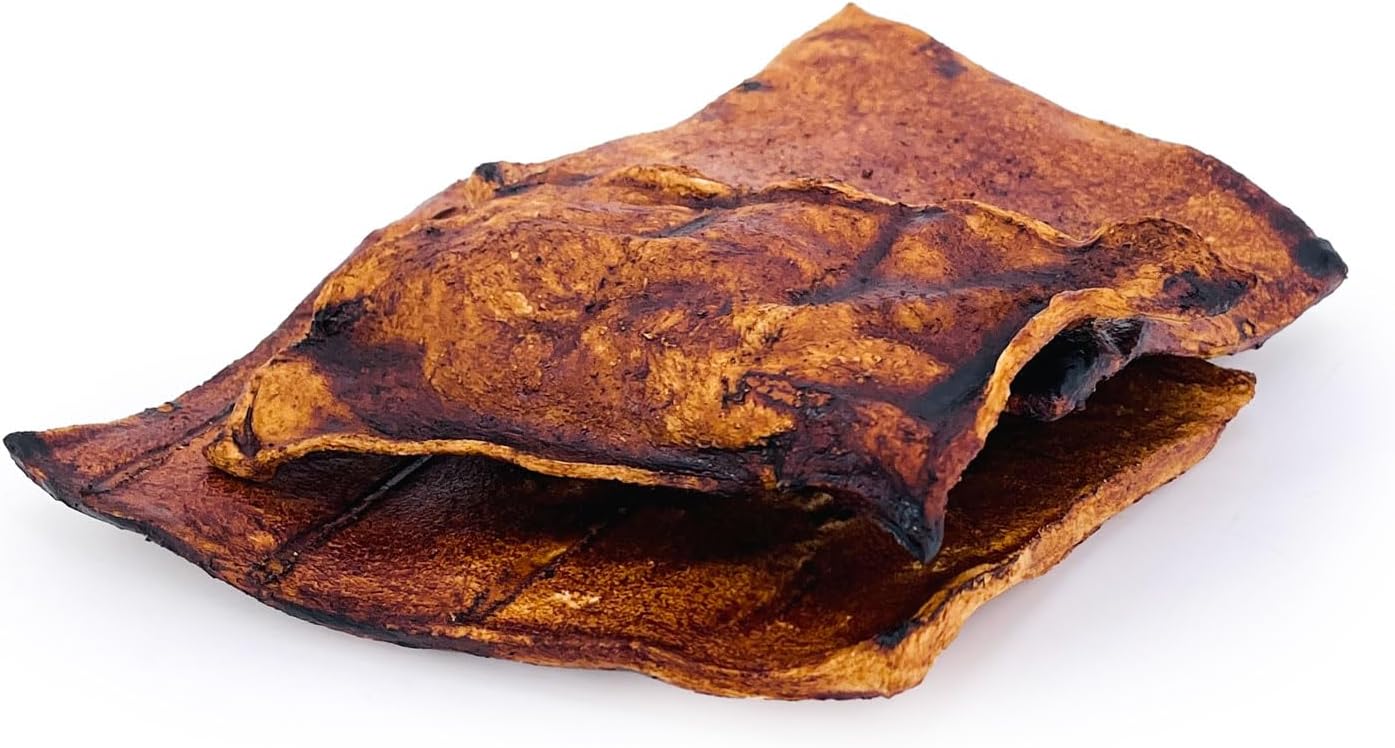 ValueBull USA Rawhide Chips back of package showing single ingredient info and nutritional details